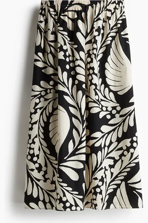 H&M Ausgestellter Rock - Schwarz