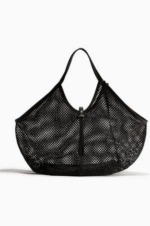 H&M Shopper aus Mesh - Schwarz