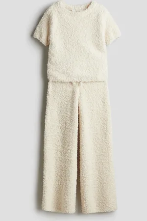 H&M 2-teiliges Set aus Chenille - Beige