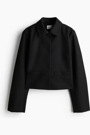 H&M Jacke mit Kragen - Schwarz