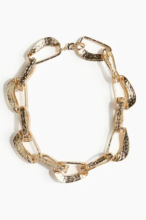 H&M Halskette aus gehämmertem Metall - Gold