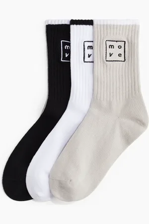 H&M 3er-Pack Sportsocken mit DryMove™ - Grau
