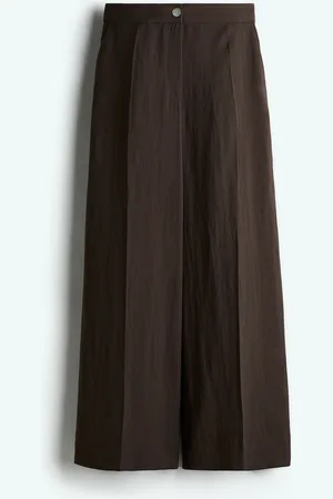 H&M Weite elegante Hose - Braun