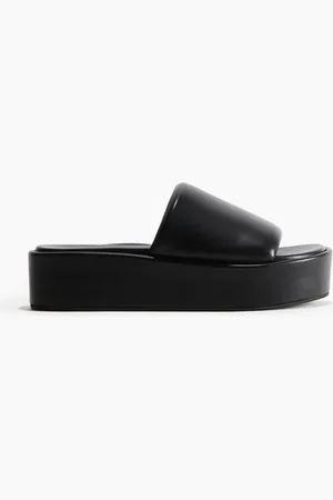 H&M Phoebe Flatform Sandals - Schwarz