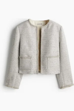 H&M Jacke aus Strukturstoff - Beige