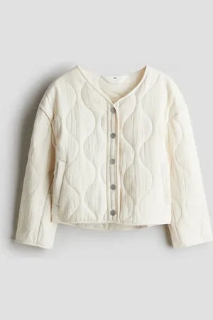H&M Gesteppte Musselinjacke - Beige