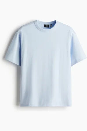 H&M COOLMAX® T-Shirt Loose Fit - Blau