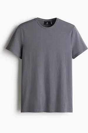 H&M COOLMAX® T-Shirt Slim Fit - Grau