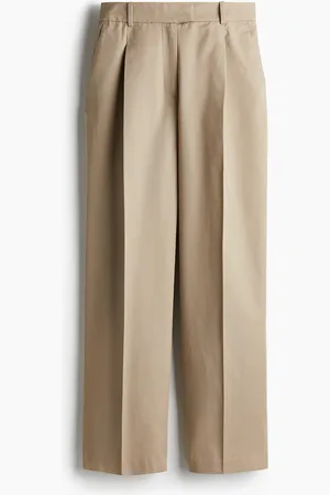 H&M Chino mit Bügelfalten - Beige