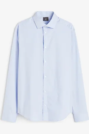 H&M Hemd in Slim Fit - Blau