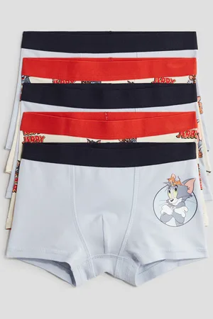 H&M 5er-Pack Trunks - Blau