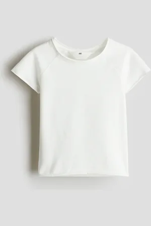 H&M Baumwollshirt - Weiß