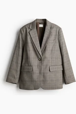 H&M Blazer in Loose Fit - Braun