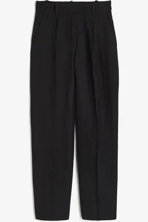 H&M Hose aus Leinenmischung - Schwarz