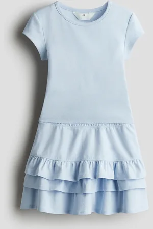 H&M Zweiteiler aus Baumwolljersey - Blau
