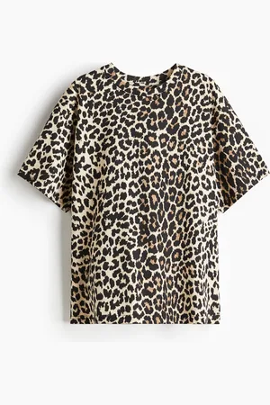 H&M Oversized T-Shirt - Beige