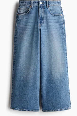 H&M Weite Jeans - Blau