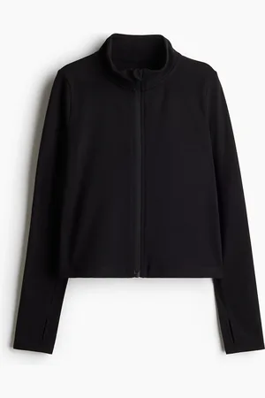 H&M Sportjacke mit SoftMove™ - Schwarz