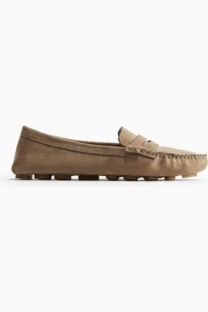 H&M Aufgeraute Loafer - Beige