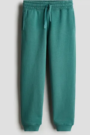 H&M Joggpants aus Baumwollsweat - Grün