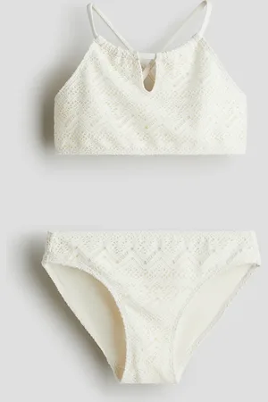 H&M Bikini im Häkellook - Weiß
