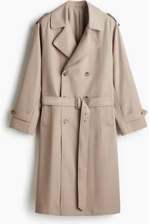 H&M Trenchcoat in Relaxed Fit - Braun