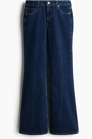 H&M Flared High Jeans - Blau