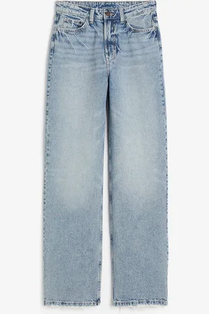 H&M Wide Ultra High Jeans - Blau