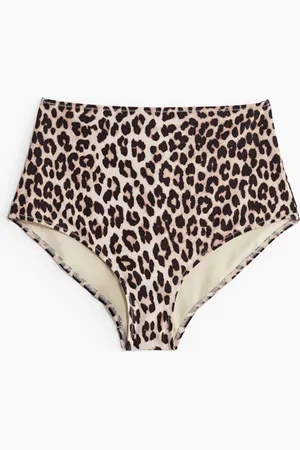 H&M Bikinihose High Waist - Beige