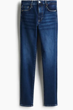 H&M Shaping High Jeans - Blau