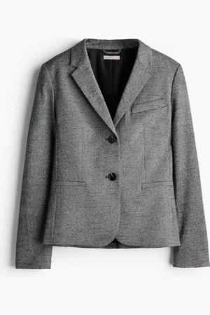 H&M Taillierter Blazer - Schwarz