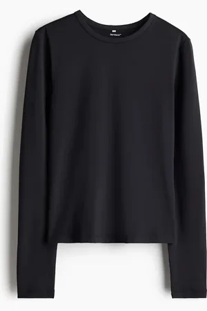 H&M Sportshirt mit DryMove™ - Schwarz