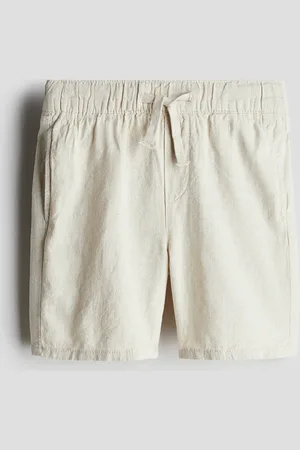 H&M Shorts aus Leinenmix - Beige