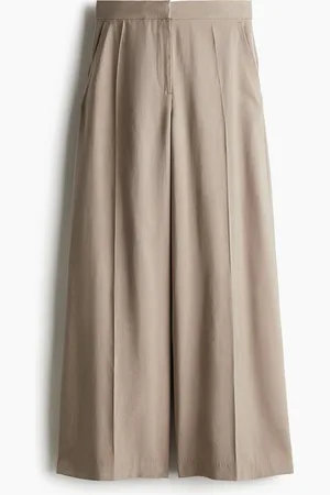 H&M Weite Hose - Braun