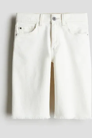 H&M Jeansshorts - Weiß