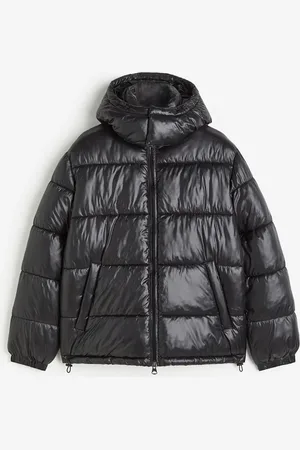 H&M Pufferjacke in Oversized Fit - Schwarz