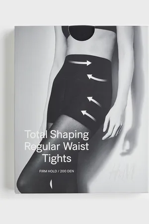 H&M Shaping-Tights 200 Denier - Schwarz