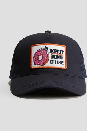 H&M Truckercap aus Denim - Blau