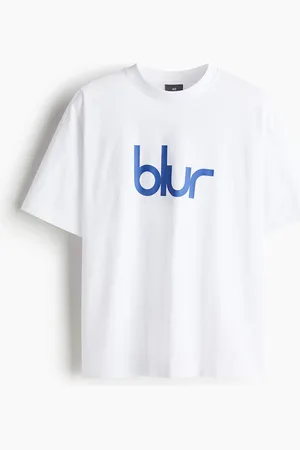 H&M T-Shirt Oversized Fit - Weiß