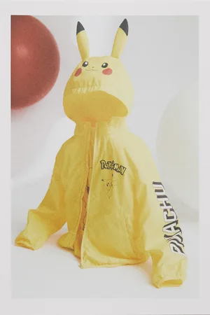 H&M Windjacke mit Printmotiven - Gelb