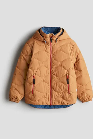 H&M Down Jacket, Fossila - Braun