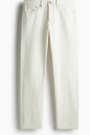 H&M Relaxed Jeans - Weiß