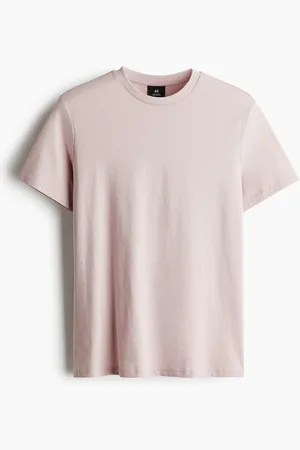 H&M T-Shirt in Regular Fit - Pink