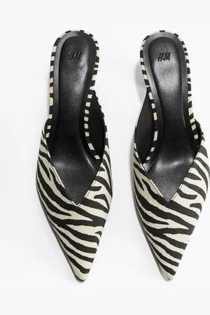 H&M Spitze Mules - Schwarz
