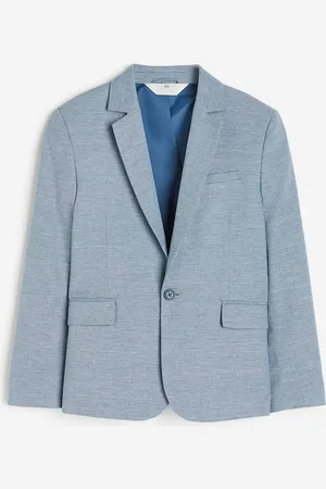 H&M Sakko aus Strukturstoff - Blau