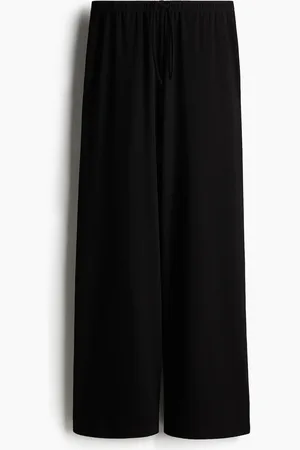 H&M Weite Hose mit Tunnelzug - Schwarz