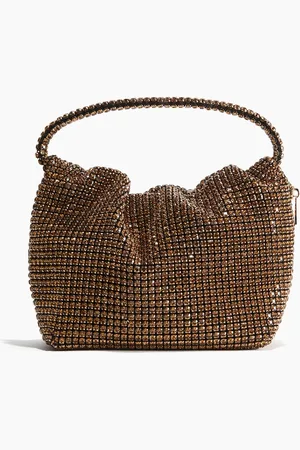 H&M Strass-Handtasche - Gold