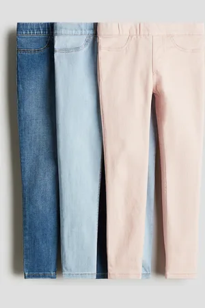 H&M 3er-Pack Denimjeggings - Orange