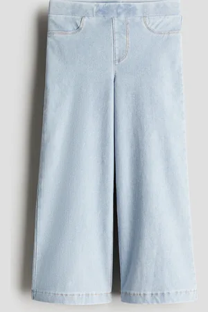 H&M Weite Hose im Denimlook - Blau