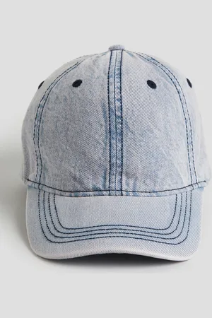 H&M Cap aus Baumwolltwill - Blau